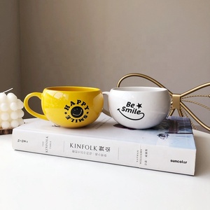 Tasse en céramique de café <span class=keywords><strong>à</strong></span> l'avoine de forme ronde de 13oz, capacité de 380ml pour la rentrée scolaire - Product Image 6