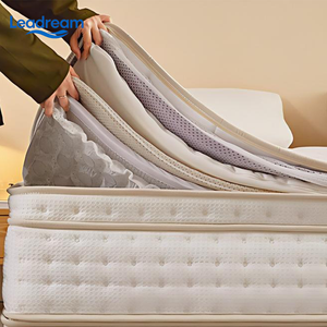 Matelas à ressorts ensachés et mousse à mémoire de forme, tailles Queen et King, emballé sous vide, pour hôtels et chambres, vente en gros - Product Image 5