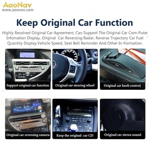 256G 12.3 Inch Car Radio for Lexus RX RX270 RX350 RX450H 2009-2015 Android Auto Multimedia GPS Video Carplay Player Dual System - Product Image 3
