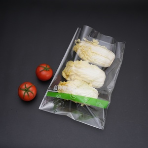 Sacchetti Microforati Antiappannamento Personalizzabili OEM Autoadesivi in OPP per Imballaggio Verdure per Supermercati e Negozi di Alimentari - Product Image 2