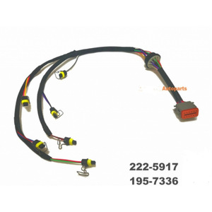 Caterpillar 3126b 3126e Injector <b>Control</b> <b>Wiring</b> Harness 153-8920 1 Meter Pvc Jacket 24v Knock Sensor Application - Product Image 1
