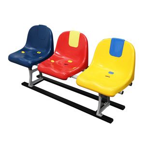 Chaise de stade en polypropylène (PP) moulée par injection, sièges fixes d'arène à dossier moyen pour la vente en gros ZS-ZKBB-P - Product Image 5