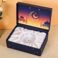 Coffret de Luxe Ramadan 2027 : Petites Boîtes avec Diviseurs pour Célébrations du Ramadan Moubarak