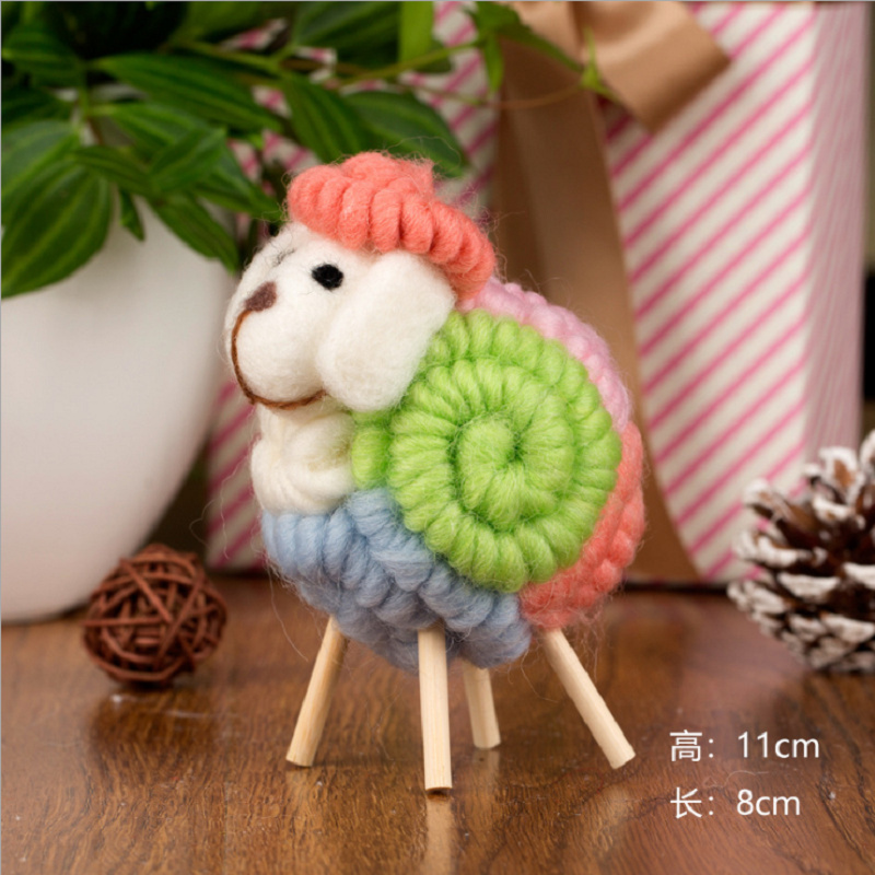 10 Moutons De Noël En Feutre à Suspendre – Décorations Douces Et Durables Pour Sapin, Mur Ou Table