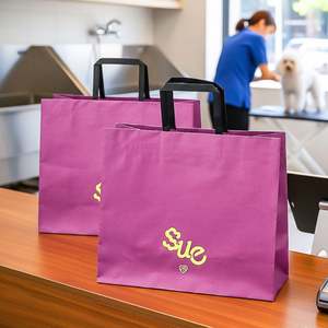 Customized Eco-Friendly <b>Biodegradable</b> Recyclable Toy Gift Bag with Twisted Handle Personalized Logo Packaging Kraft <b>Paper</b> Bag - Product Image 3