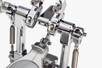 Batterie de jazz à double pédale avec pédale à marteau, pédale simple, conversion à double chaîne à entraînement direct, conception détachable pour batterie
