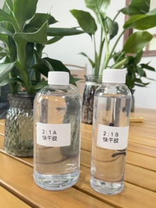 Xzx hình ảnh thực sự hiển thị của chúng tôi cao rõ ràng nhựa Epoxy hai thành phần ab nhựa mục đích chung cho chế biến gỗ & XÂY DỰNG tay thủ công mỹ nghệ - Product Image 2