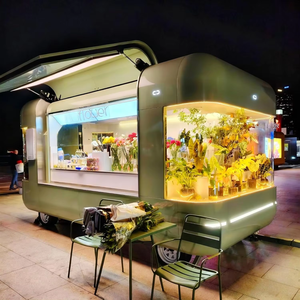 Station de bar mobile, chariot à glaces, remorque à <span class=keywords><strong>café</strong></span>, camion de nourriture mobile, remorque de restauration, entièrement équipée - Product Image 3