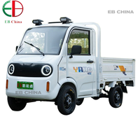 Camionnette électrique compacte à quatre roues motrices, moteur brushless haute performance 1000W, conduite à gauche, autonomie 401-500km, usage intensif, vente en gros