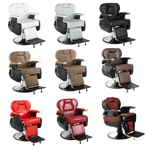 Cadeiras de Barbeiro Clássicas para Homens Cadeira de Barbeiro Estilosa Hidráulica King para Salão de Beleza - Product Image 1