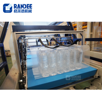 Machine d'emballage thermorétractable automatique à film couleur monobloc pour bouteille en plastique