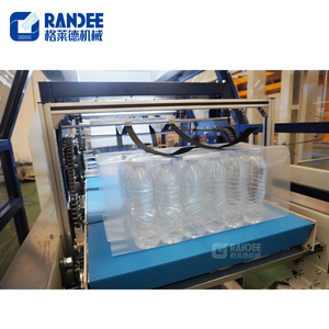 Empaquetadora automática de envoltura termorretráctil de película de color de una pieza para botella de plástico - Product Image 6