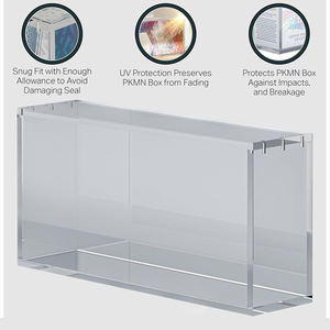 Boîte de présentation SPC en acrylique avec couvercle magnétique compatible avec les évolutions prismatiques. - Product Image 6