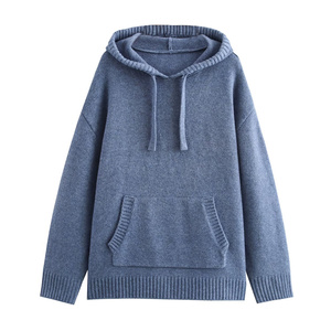 TAOP & ZA 2024 Sweater rajut wanita, lengan panjang kasual musim gugur <span class=keywords><strong>Model</strong></span> desain longgar 2142261 - Product Image 2