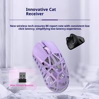 Souris de jeu sans fil légère en alliage de magnésium WLMOUSE Beast X MINI Pro avec taux de rafraîchissement 8K et capteur original 3950