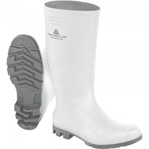 DELTA PLUS - PHYHCOBBC46 Bottes de travail en pvc blanc-gris-ob sra-BOTTES EAN 3295249258764 - Product Image 1