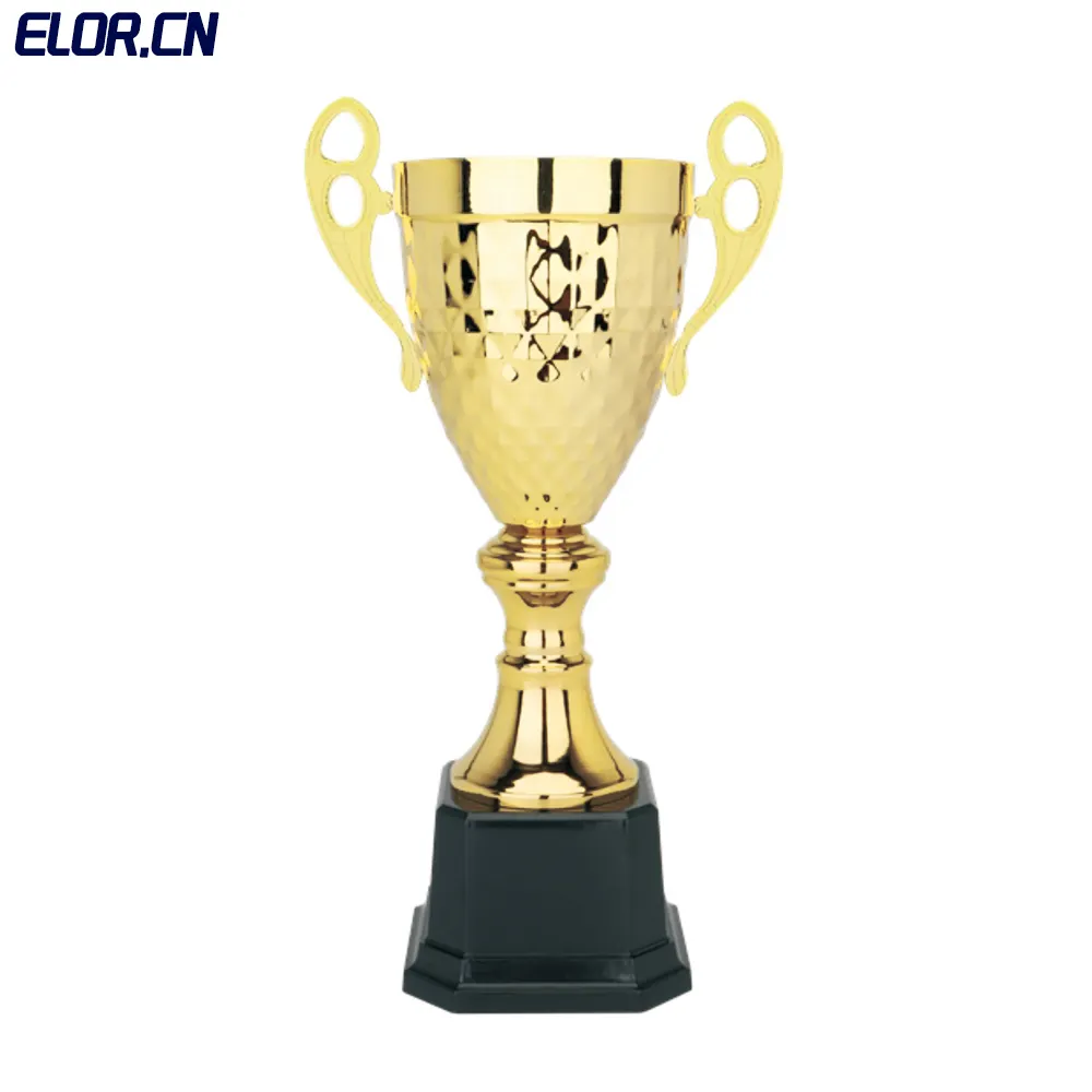 エロールダイヤモンド表面仕上げデザインメタルカップトロフィー賞スポーツトロフィーと賞を提供する専門メーカー