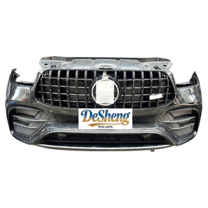 Qualité supérieure, pour <span class=keywords><strong>Mercedes</strong></span> BENZ GLE63, GLE350, GLE450, kit carrosserie, pare-chocs, calandre, radiateur, phares LED, garde-boue, best-seller. - Product Image 2