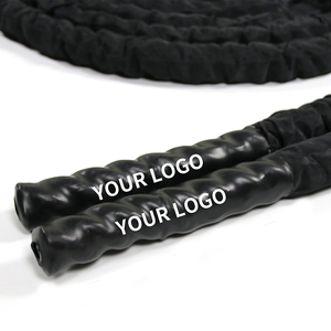 Cuerda eléctrica para entrenamiento, cuerda de batalla, poliéster de alta resistencia, equipo de Fitness para culturismo personalizado - Product Image 4