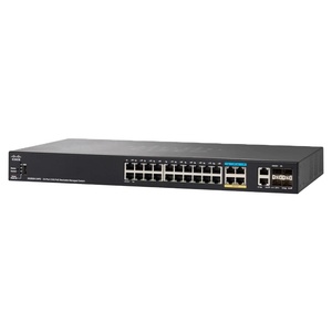 मूल छोटे व्यवसाय sg350x श्रृंखला SG350X-24P-K9-CN 24x10/100/1000 पॉइ + पोर्ट स्टैकेबल प्रबंधित स्विच - Product Image 1