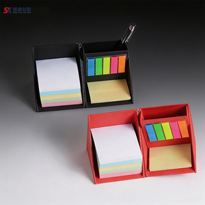 Juego de Blocs de Notas Coloridos con Notas Adhesivas y Portaplumas para Uso en Oficina y Escuela - Product Image 1