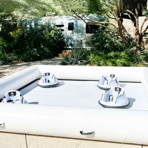 Piste gonflable extérieure, jouet d'équitation, piste <span class=keywords><strong>de</strong></span> <span class=keywords><strong>circuit</strong></span> <span class=keywords><strong>de</strong></span> course <span class=keywords><strong>de</strong></span> voitures tamponneuses, piste <span class=keywords><strong>de</strong></span> karting en arc <span class=keywords><strong>de</strong></span> PVC gonflable sur route incurvée - Product Image 3