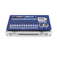 Kingkong 256A Console de Mixage Professionnelle pour Éclairage Scénique, Contrôleur DMX 512 à Faisceau Rouge, Programmes Intégrés, Projecteur LED Par à Faisceau Mobile