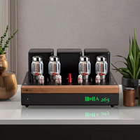 Amplificateur à tubes Hi-Fi professionnel de qualité supérieure 265 KT88, best-seller, 2.0 canaux, châssis en aluminium, 65W*2