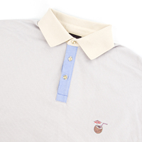 Polo de algodón unisex para hombre con manga corta, nueva Etiqueta de bloque de color sólido de tendencia para deporte y golf, disponible para venta al por mayor