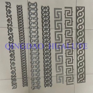 Trang trí thép tấm trang trí đục lỗ tấm kim loại tấm dập các bộ phận trang trí nội thất wrought sắt - Product Image 1