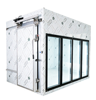 Contenedor Refrigerado Kudoo para Almacenamiento en Frío, 20 pies/40 pies, PU 100mm, Puerta Corredera, -18°C/-25°C, Compresor Copeland Integrado