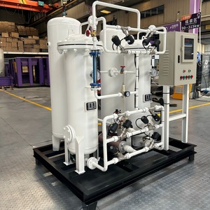 PSA Oxygen High Flow Industrial Making Equipment 10Nm3/h Food Standard O2 <b>Gas</b> <b>Generator</b> for Commercial Use FEATURES Stable Oxyge - Product Image 1