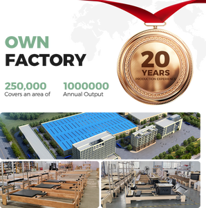 Ruiting Factory Venta directa Body Building Usado <span class=keywords><strong>Pilates</strong></span> <span class=keywords><strong>Reformer</strong></span> Oak Reformers - Product Image 3