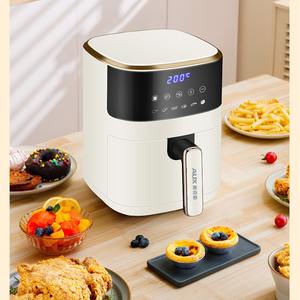 Freidora de Aire AUX 4L-5L con Revestimiento Cerámico, Pantalla Táctil, Funcionamiento sin Aceite, Freidora Eléctrica Multifuncional para el Hogar - Product Image 3