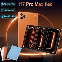 Tablette PC Ordinateur 17pro Max d'usine OEM, écran tactile de 10,1 pouces, pour les affaires, avec clavier, Android 10.0, tablette portable orange
