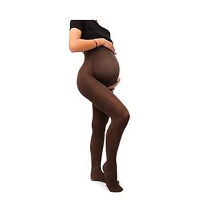 กางเกงเลกกิ้งคนท้องเอวสูงผ้าทึบกันหนาว - Product Image 1