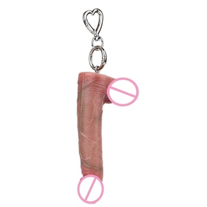 Silicone Realistic Sex <b>Key</b> Chain <b>Rings</b> Dildo Penis Sex Accessories Sex Shop Funny Adult Products Decoration Sexy Cock <b>Key</b> <b>Ring</b> - Product Image 4