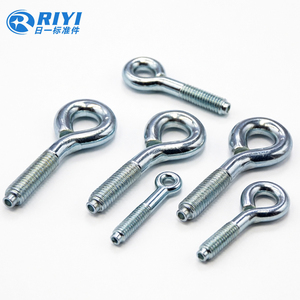 สลักเกลียว<span class=keywords><strong>ตา</strong></span>ไก่เหล็กกล้าคาร์บอนชุบสังกะสี M3-M16 แบบเชื่อม สำหรับแขวนและติดตั้งอุปกรณ์แขวน - Product Image 1