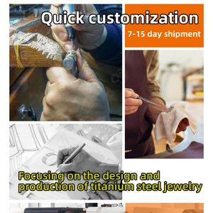 Collar de Oro Personalizado a la Moda, Antideslustre, 18k, Juego de Collares de Acero Inoxidable al por Mayor para Mujeres, Hombres y Niñas - Product Image 6