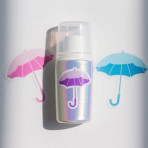 Ensemble d'autocollants en vinyle imperméables personnalisés avec logo, autocollants découpés à la forme, impression avec effet holographique - Product Image 1