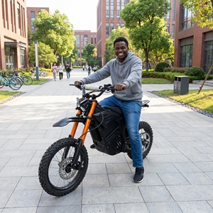 Nueva Motocicleta Eléctrica Todoterreno 48V 2026, Bicicleta con Suspensión Hidráulica y Motor sin Escobillas de 3 Velocidades - Product Image 3