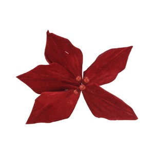 Petite fleur en velours rouge - Product Image 1