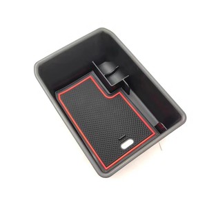 Caja de Almacenamiento para Consola Central de Audi Q4 Q5 Etron, Bandeja de Plástico para Apoyabrazos, Organizador Interior - Product Image 1
