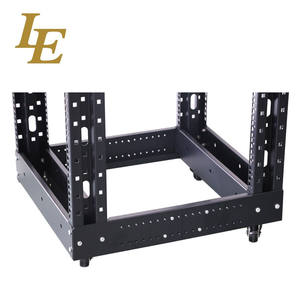 Rack de Servidor Estándar LE de 19 Pulgadas, Rack Abierto de 4 Postes con 4 Ruedas, Acero SPCC en Stock - Product Image 3
