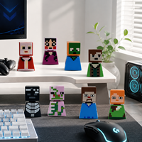Set de Figuras de Acción con Bloques de Construcción Estilo Pixel, Kit de Construcción para el Desarrollo Integral de Habilidades, Diseño de Rejilla Creativa, Personas en Miniatura