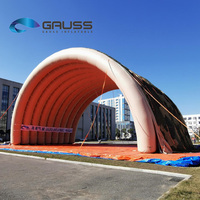 Structure gonflable géante personnalisée / Tente arquée / Dôme gonflable pour avions / Hangars gonflables de haute qualité