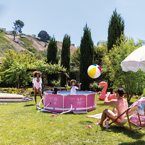 <span class=keywords><strong>INTEX</strong></span> 28290 <span class=keywords><strong>244</strong></span>*76cm <span class=keywords><strong>Piscina</strong></span> Redonda Rosa para Exteriores, Nueva, Venta al por Mayor, para Diversión Familiar, <span class=keywords><strong>Piscina</strong></span> Elevada con Estructura de Acero - Product Image 4