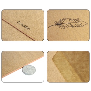 Boshiho Custom Eco Friendly Cork <b>Laptop</b> <b>Sleeve</b> Print Vegan Cork Pad Bag Vegan Pad Pouch for Pad - Product Image 5