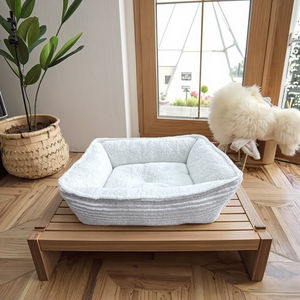 Кровать для домашних животных из флиса и вельвета - Product Image 2