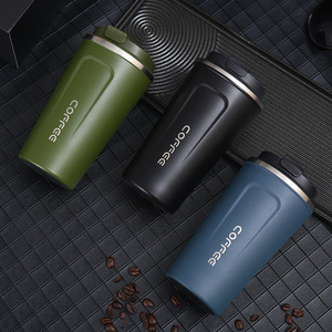 Stainless Steel Tumbler 304 Coffee Mug Portable Travel Cup For Office Car Use - Product Image 3